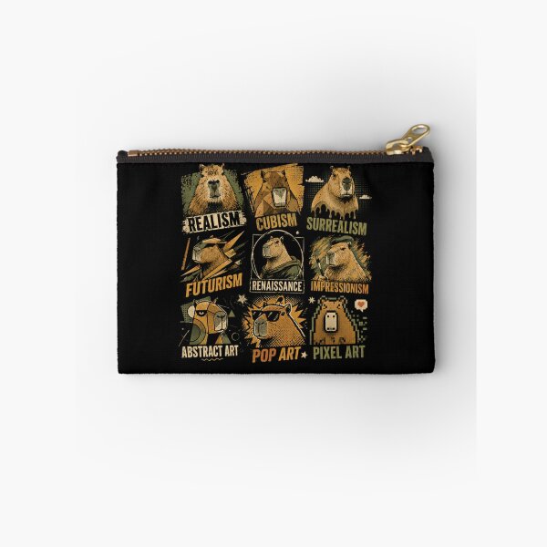Item preview, Capybara Art Styles Nealism Cubism Surrealism Futurism Renaissance Impressionism Abstract Art Pop Art Pixel Art Lover designed and sold by JonesFlora2025.