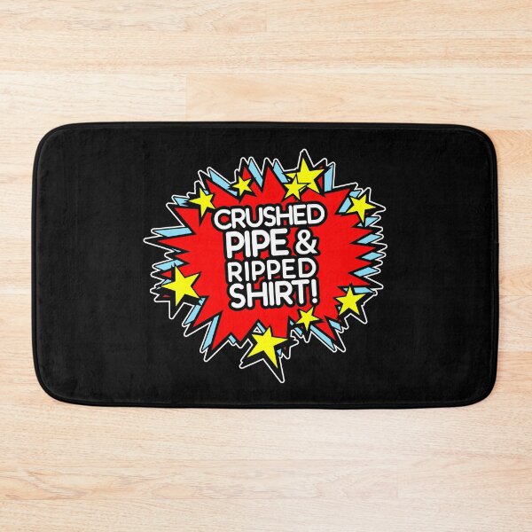 Item preview, Crushed pipe & ripped shirt designed and sold by 4gottenlore.