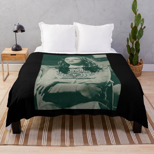 Item preview, Title Fight Band Black Kat Floral Green Devil Panther designed and sold by viza158.