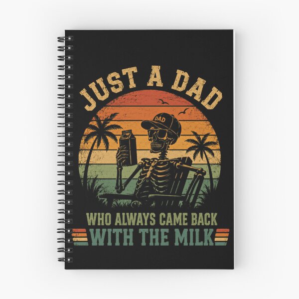Item preview, Just A Dad Who Always Came Back With The Milk Funny Father's Day Gift For Dad designed and sold by JonesFlora2025.