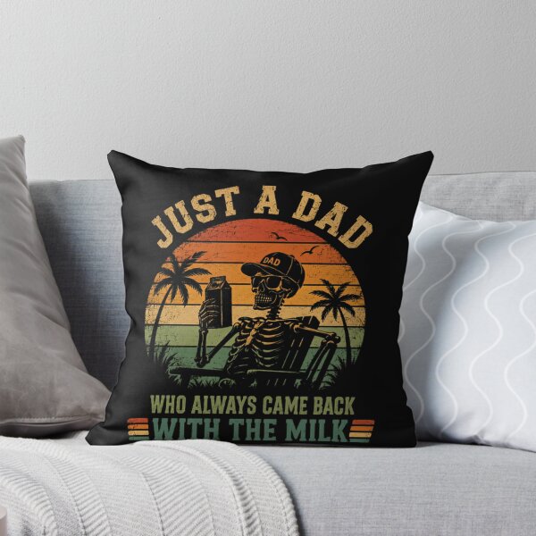 Item preview, Just A Dad Who Always Came Back With The Milk Funny Father's Day Gift For Dad designed and sold by JonesFlora2025.