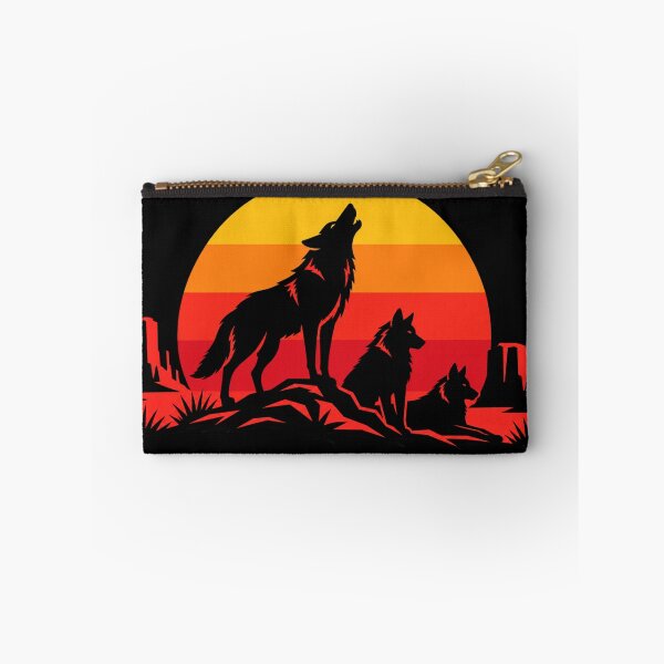 Item preview, Howling Wolves in the Desert Sunset designed and sold by JonelCrafts.