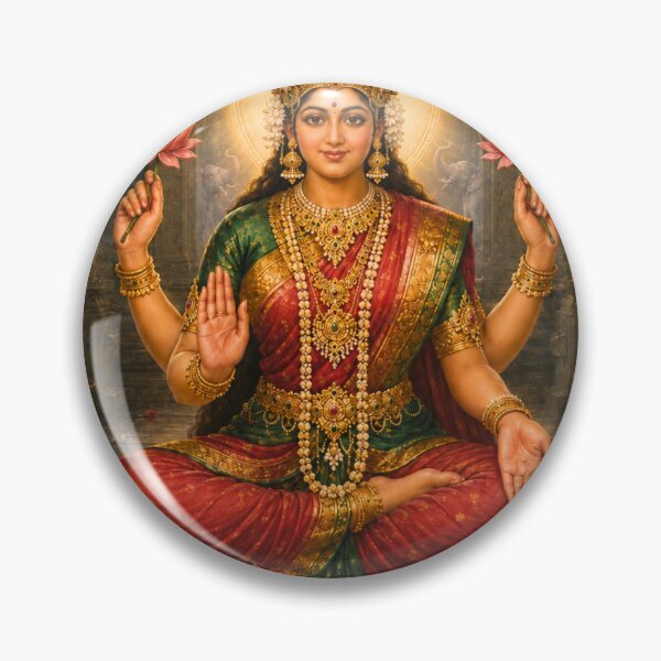 Item preview, Adi Lakshmi Wall Art – Primordial Goddess of Prosperity and Peace designed and sold by Homyar.