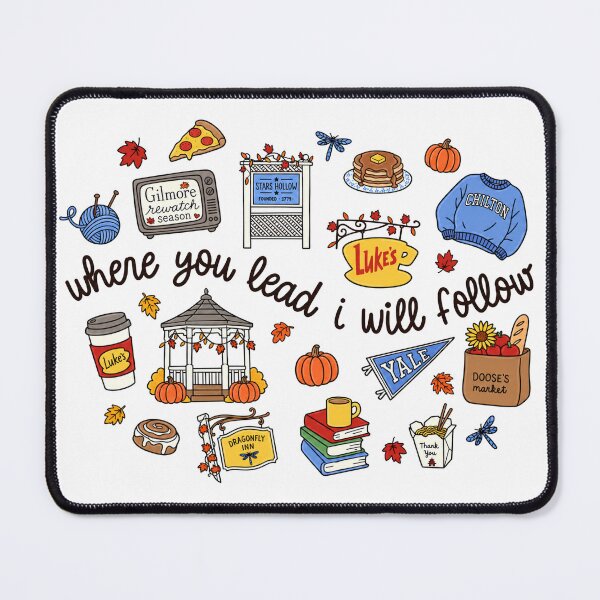 Item preview, Stars Hollow Cozy Fall Festival Coffee Books Autumn Dragonfly Inn Doose Market designed and sold by OMITTEROMINOUS.