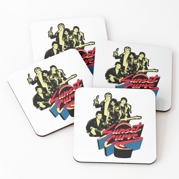 Item preview, Sunset Curve Band Logo Julie And The Phantoms designed and sold by RofianYasiz.