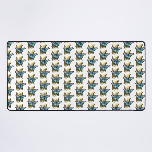 Item preview, Blue Butterfly | Elegant Nature Aesthetic Art designed and sold by Mandayartstudio.
