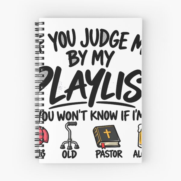 Item preview, Judge Me by my music or my Playlist  designed and sold by OuterFuselage.