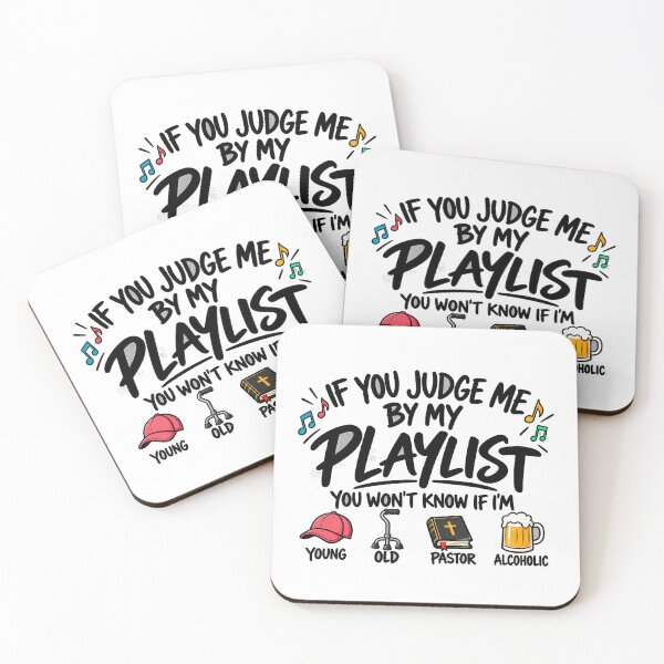 Item preview, Judge Me by my music or my Playlist  designed and sold by OuterFuselage.