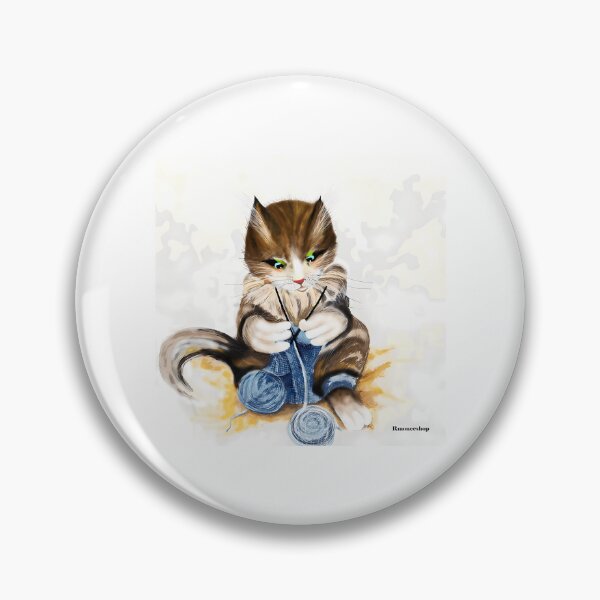 Item preview, Cat Knitting And Purrling designed and sold by Raniya-Otte.