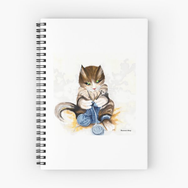 Item preview, Cat Knitting And Purrling designed and sold by Raniya-Otte.