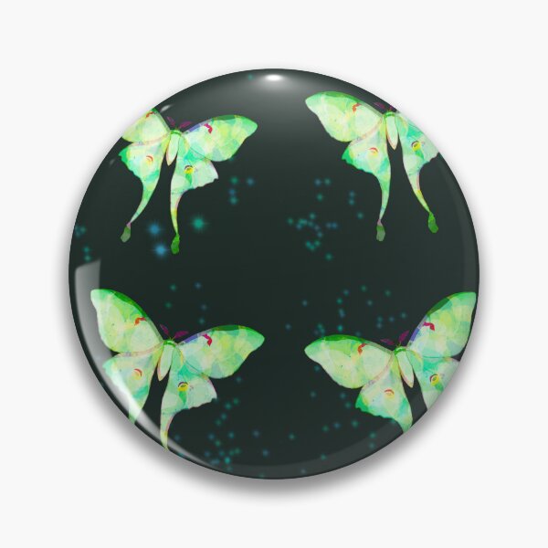 Item preview, Lunar Moth Repeating Pattern designed and sold by Clover Crow.