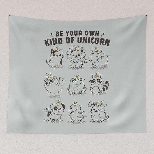Item preview, Be Your Own Kind of Unicorn designed and sold by GODZILLARGE.