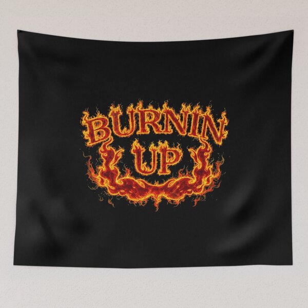 Item preview, Fiery Text with Flame Design designed and sold by Daryel99.