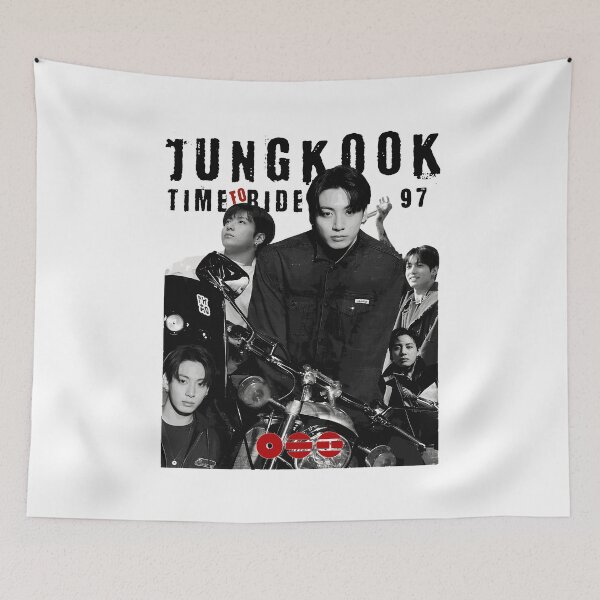 Item preview, Jungkook Time To Ride 97 BTS K-Pop designed and sold by TejSlaboda86.