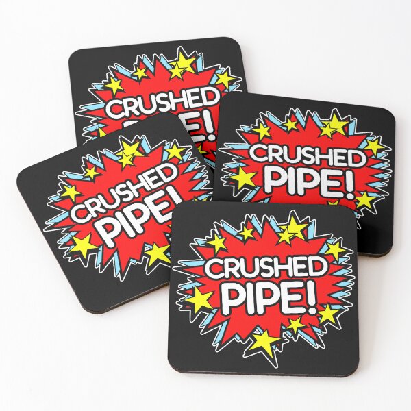 Item preview, Crushed pipe designed and sold by 4gottenlore.