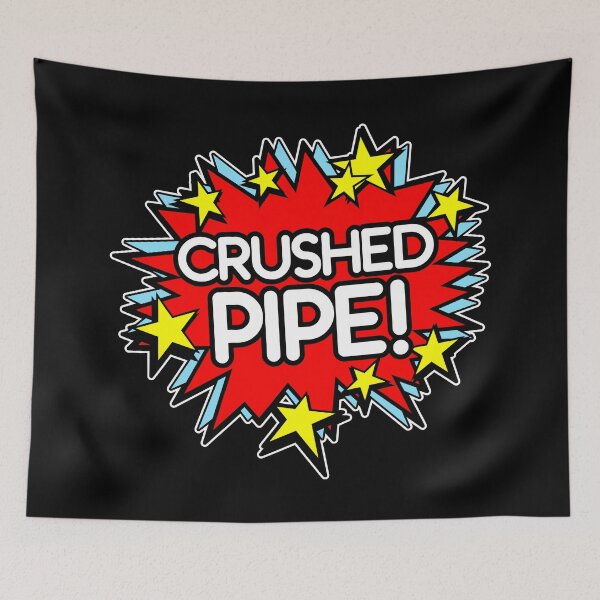 Item preview, Crushed pipe designed and sold by 4gottenlore.