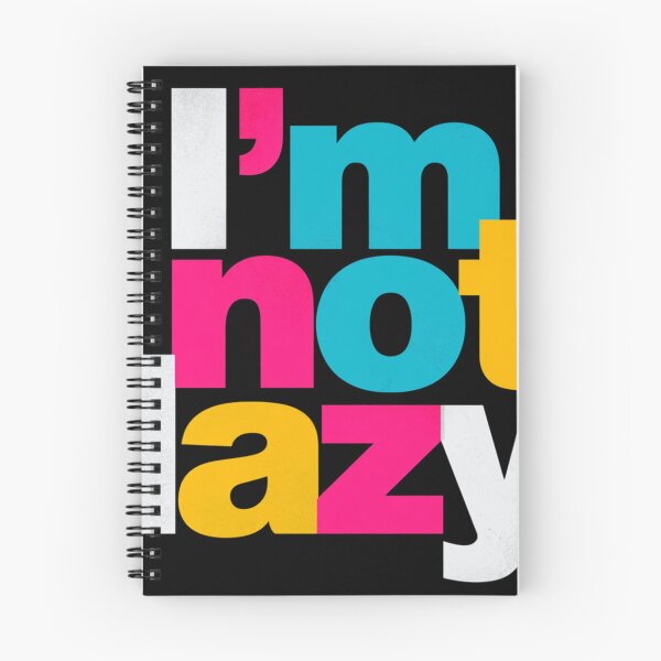 Item preview, I'm Not Lazy Colorful Motivational Typography Poster For Productivity And Inspiration designed and sold by KanDa-Shop.