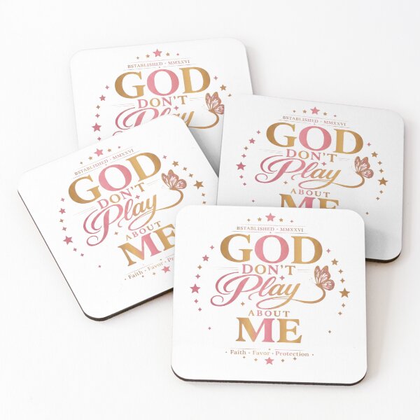 Item preview, God Don’t Play About Me Butterfly Edition designed and sold by Divine Boutique.