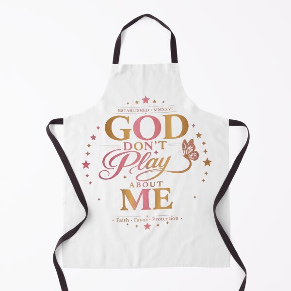 Item preview, God Don’t Play About Me Butterfly Edition designed and sold by Divine Boutique.