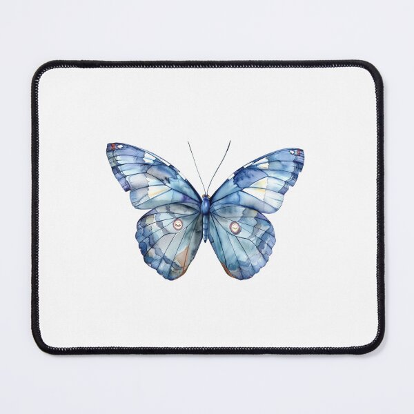 Item preview, Blue Butterfly | Elegant Nature Aesthetic Art designed and sold by Mandayartstudio.