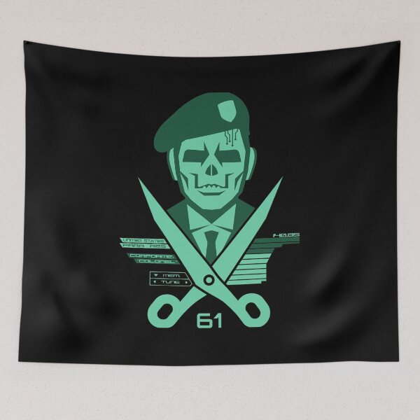 Item preview, Skull Agent Scissors Icon  designed and sold by KAMILANDOVAL.