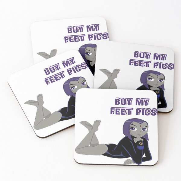 Item preview, Raven Feet Pics | DC Comics | Funny Raven Fan Art designed and sold by DTCShop-313.