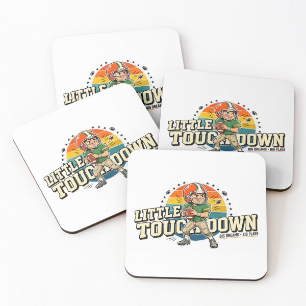 Item preview, Little Touchdown Cute American Football Kid Retro Vintage Sports designed and sold by DIRTYSKETCHH.