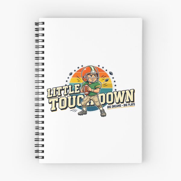 Item preview, Little Touchdown Cute American Football Kid Retro Vintage Sports designed and sold by DIRTYSKETCHH.