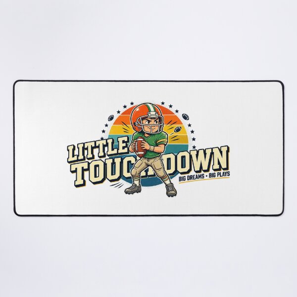 Item preview, Little Touchdown Cute American Football Kid Retro Vintage Sports designed and sold by DIRTYSKETCHH.