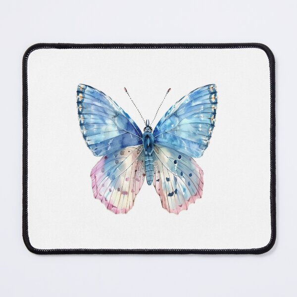 Item preview, Blue Butterfly | Elegant Nature Aesthetic Art designed and sold by Mandayartstudio.