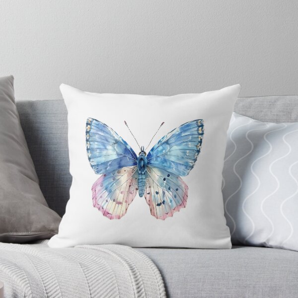 Item preview, Blue Butterfly | Elegant Nature Aesthetic Art designed and sold by Mandayartstudio.