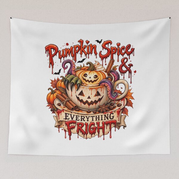 Item preview, Pumpkin Spice Monster Latte designed and sold by CoolContent Factory.