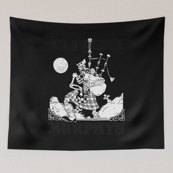 Item preview, Skeleton Piper Dropkick Murphys Design designed and sold by KAMILANDOVAL.