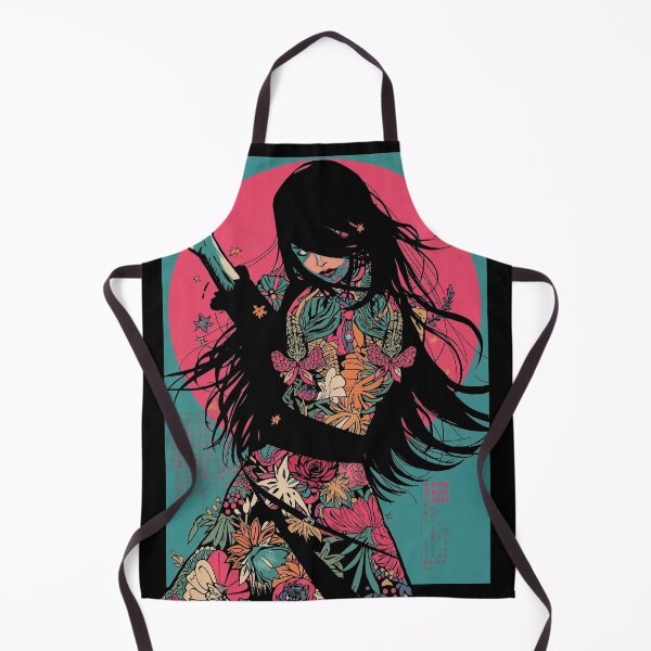 Item preview, Floral Power Woman: Pop Art Goth Poster designed and sold by  Mythical Entanglement.