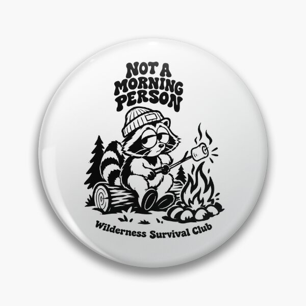 Item preview, Not A Morning Person Racoon Vintage designed and sold by Hotfresh.