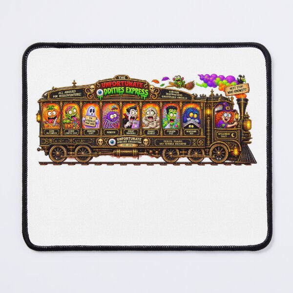 Item preview, Unfortunate Oddities Express designed and sold by WheelieGdArt.