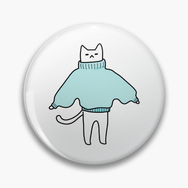Item preview, Cat Sweater Blue designed and sold by Raniya-Otte.