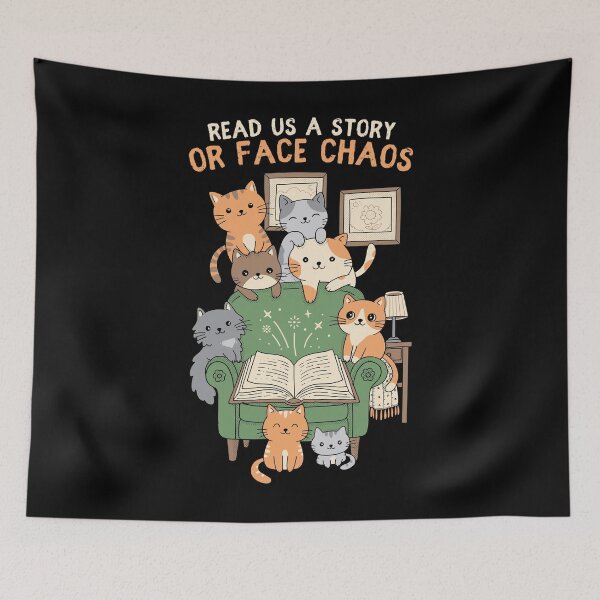 Item preview, Read Us a Story designed and sold by GODZILLARGE.