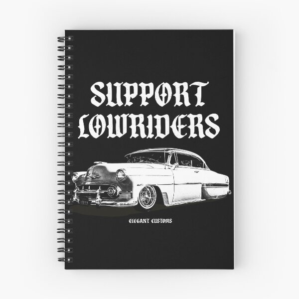 Item preview, 1953 Belair Support Lowriders with text - Lowrider, Kustom, Hot Rod, Muscle Car designed and sold by Elegant Customs.
