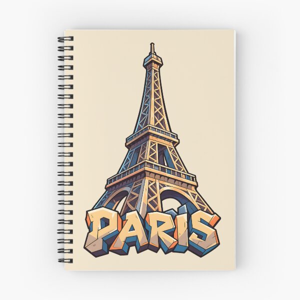 Item preview, Eiffel Tower Paris Travel Sticker – Retro Landmark Illustration designed and sold by Leeded.