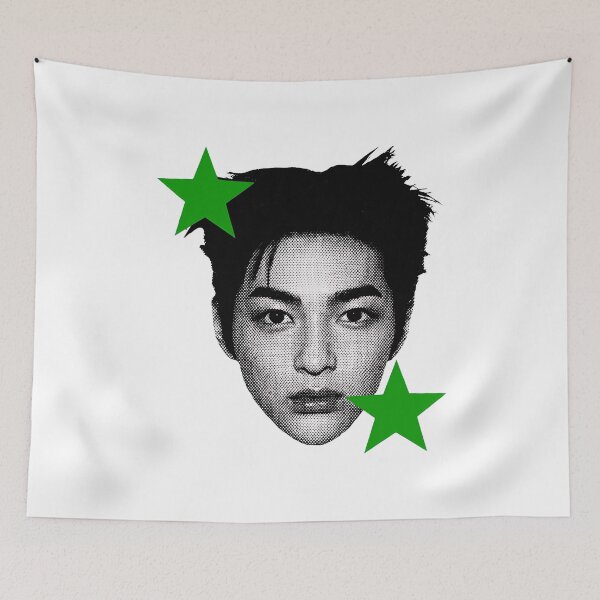Item preview, Cool Graphic Portrait with Stars Tee designed and sold by AdlynCainion19.