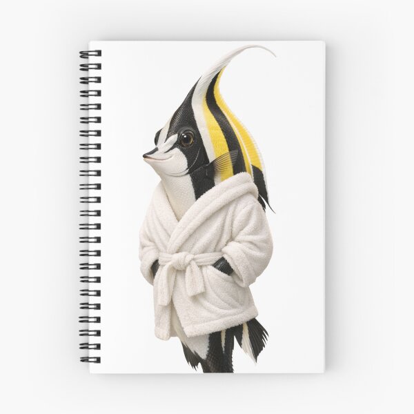 Item preview, Moorish Idol Fluffy Bathrobe designed and sold by Sillytoe.