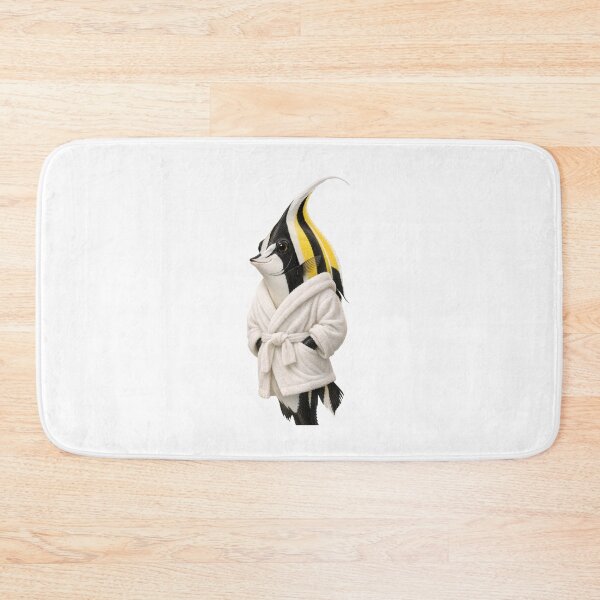 Item preview, Moorish Idol Fluffy Bathrobe designed and sold by Sillytoe.