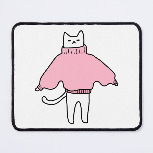 Item preview, Cat Sweater Pink designed and sold by Raniya-Otte.