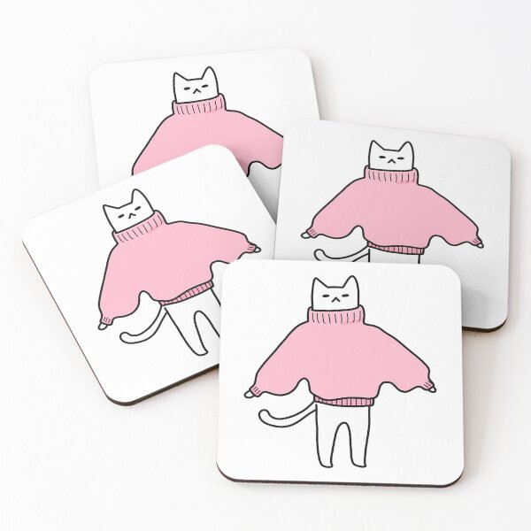 Item preview, Cat Sweater Pink designed and sold by Raniya-Otte.