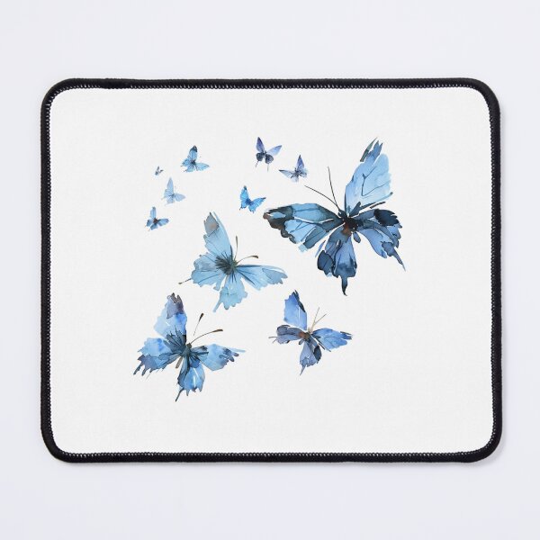 Item preview, Blue Butterfly | Elegant Nature Aesthetic Art designed and sold by Mandayartstudio.