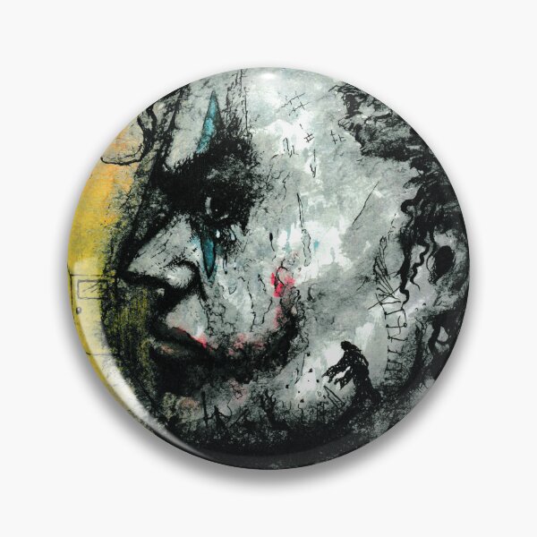 Item preview, Illustration of a dark clown joker designed and sold by trisfits.