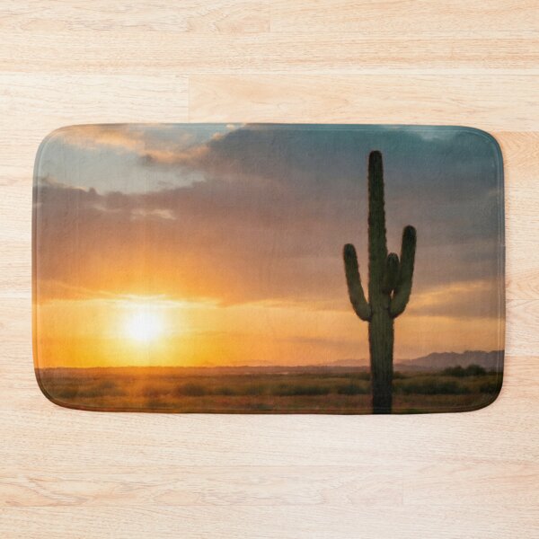 Item preview,  Saguaro Cactus at Golden Desert Sunset designed and sold by Zeph1.