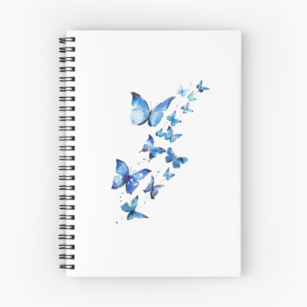 Item preview, Blue Butterfly | Elegant Nature Aesthetic Art designed and sold by Mandayartstudio.