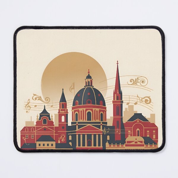 Item preview, Vienna Austria Vintage Travel Poster - Minimalist Imperial Art Print designed and sold by DuckOddity.